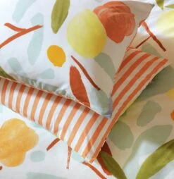 Habitat Panel Stripe Print Multicolour Bedding Set - Single -Habitat 9584297 R Z004C