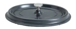 Habitat 4.2LT Cast Aluminium Casserole Dish - Black -Habitat 9588994 R Z003A