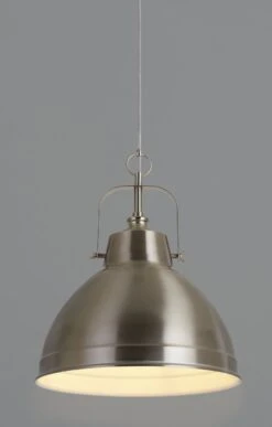 Habitat Cetus Fisherman Pendant - Satin Nickel -Habitat 9591565 R Z002C