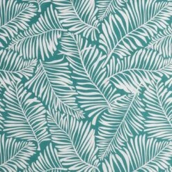 Habitat Abstract Green Leaf & White Bedding Set - Single -Habitat 9593226 R B001