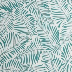 Habitat Abstract Green Leaf & White Bedding Set - Single -Habitat 9593226 R B002