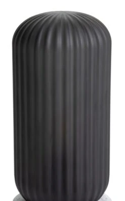 Habitat Rallie Smoked Glass Terrazzo Table Lamp – Grey -Habitat 9595396 R Z002A