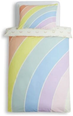 Habitat Kids Rainbow Panel Multicolour Bedding Set - Toddler -Habitat 9601493 R Z002A