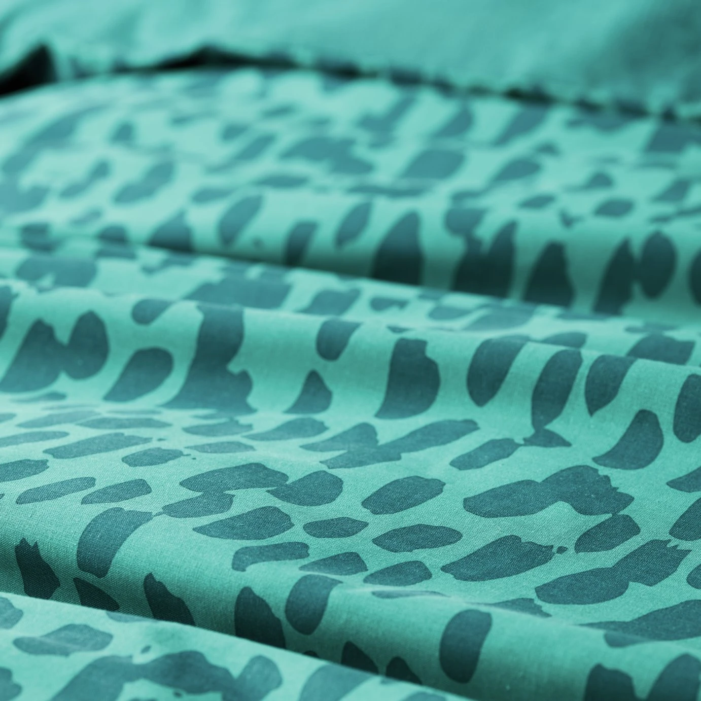 Habitat Emerald Brush Strokes Green Bedding Set - Single 8 Habitat Emerald Brush Strokes Green Bedding Set - Single - Image 6