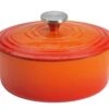 Habitat 2.4Litre Oval Cast Iron Casserole Dish - Orange