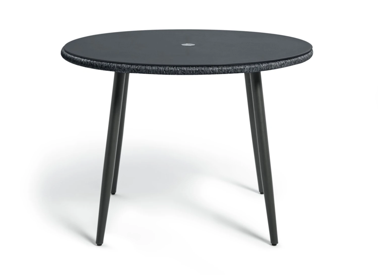 Habitat Malta 4 Seater Rattan Effect Patio Set - Black 7 Habitat Malta 4 Seater Rattan Effect Patio Set - Black - Image 5