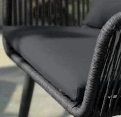 Habitat Malta 4 Seater Rattan Effect Patio Set - Black 24 Habitat Malta 4 Seater Rattan Effect Patio Set - Black -Habitat 9609127 R Z005C