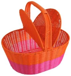 Habitat Abstract Play Bright Baker Style Picnic Basket -Habitat 9610570 R Z004A