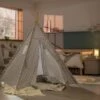 Habitat Kids Grey Stars Teepee Tent -Habitat 9611005 R Z001C