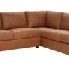 Habitat Florence LeatherRight Hand Corner Chaise Sofa - Tan -Habitat 9611586 R Z001A
