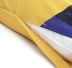 Habitat Panel Print Multicolour Bedding Set - Single -Habitat 9613656 R Z004A