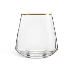 Habitat Set Of 4 Gold Rim Tumbler -Habitat 9614222 R Z002A