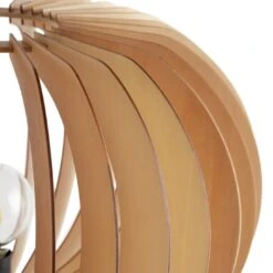 Habitat Achille Ash Wooden Tripod Floor Lamp - Oak -Habitat 9615489 R Z002A