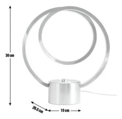 Habitat Pill Metal LED Table Lamp - Brushed Brass -Habitat 9618761 R E001