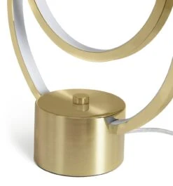Habitat Pill Metal LED Table Lamp - Brushed Brass -Habitat 9618761 R Z003A