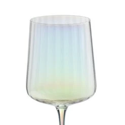 Habitat Iridescent Flute Wine Glass-Set Of 4 10 Habitat Iridescent Flute Wine Glass-Set Of 4 -Habitat 9619801 R Z003A