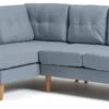 Habitat Joshua Left Hand Corner Chaise Sofa - Blue -Habitat 9621844 R Z001A