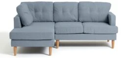 Habitat Joshua Left Hand Corner Chaise Sofa - Blue 15 Habitat Joshua Left Hand Corner Chaise Sofa - Blue -Habitat 9621844 R Z003A