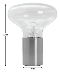 Habitat Marlow Glass Table Lamp - Gold -Habitat 9622977 R E001