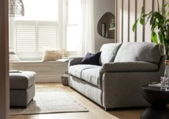 Habitat Florence Fabric 4 Seater Sofa - Grey -Habitat 9624126 R Z001C