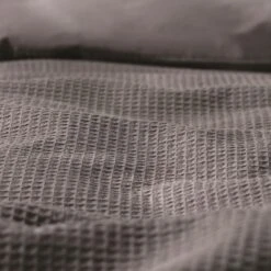 Habitat Cotton Waffle Plain Charcoal Bedding Set - Single -Habitat 9625211 R Z006A