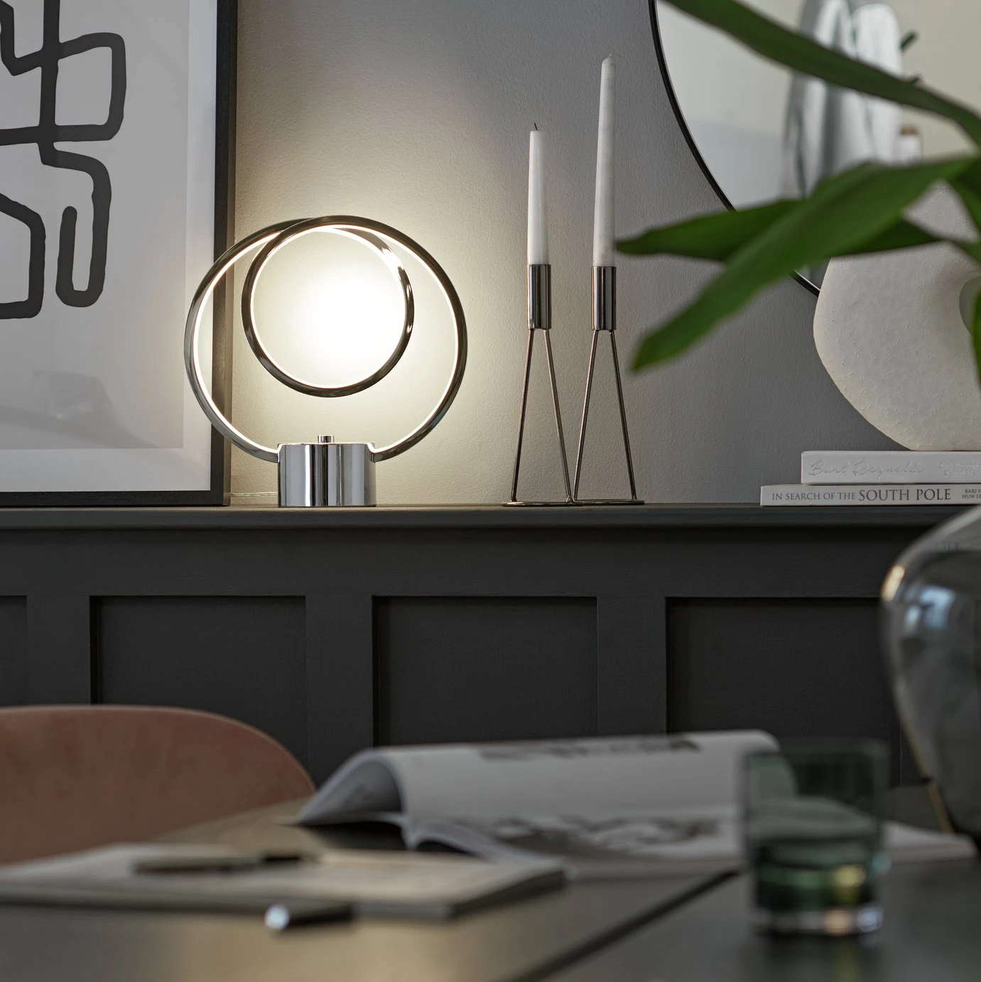 Habitat Pill Metal LED Table Lamp - Brushed Chrome 3 Habitat Pill Metal LED Table Lamp - Brushed Chrome