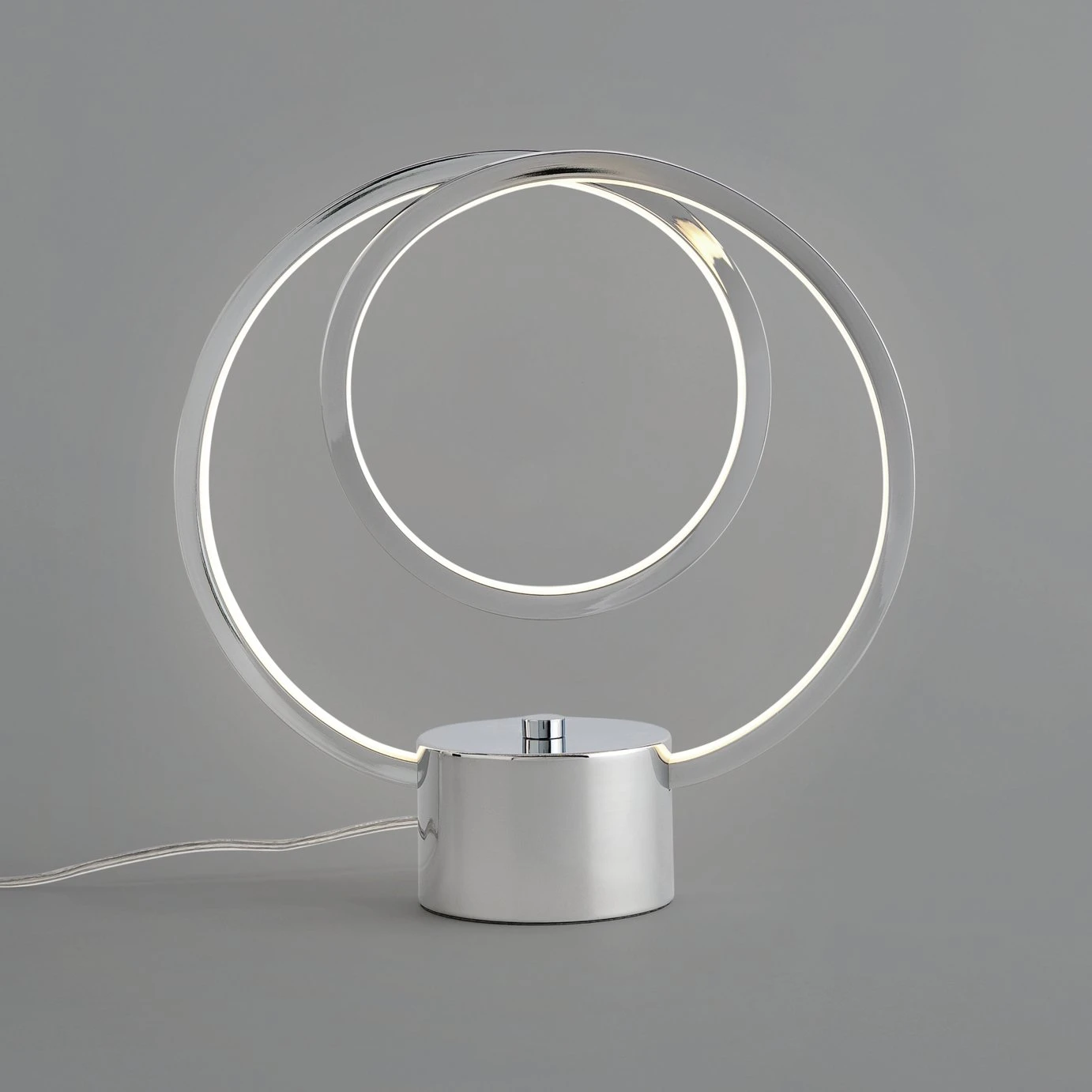 Habitat Pill Metal LED Table Lamp - Brushed Chrome 9 Habitat Pill Metal LED Table Lamp - Brushed Chrome - Image 7