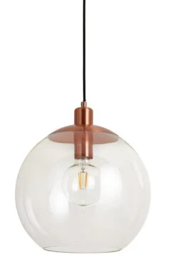 Habitat Coleman Metal Pendant Light - Copper -Habitat 9628081 R Z001C