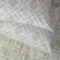 Habitat Cotton 200TC Geo Silver & Cream Bedding Set - Single -Habitat 9629152 R Z003A