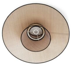 Habitat Otto 2 Tier Pendant Shade - Natural -Habitat 9636561 R Z003A