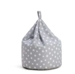 Habitat Kids Grey Stars Bean Bag 11 Habitat Kids Grey Stars Bean Bag -Habitat 9644199 R Z003A
